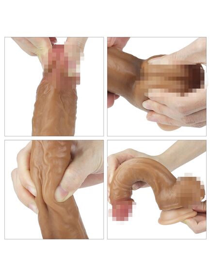 Фаллоимитатор Nature Cock 20.5 sm мулат , изображение 2