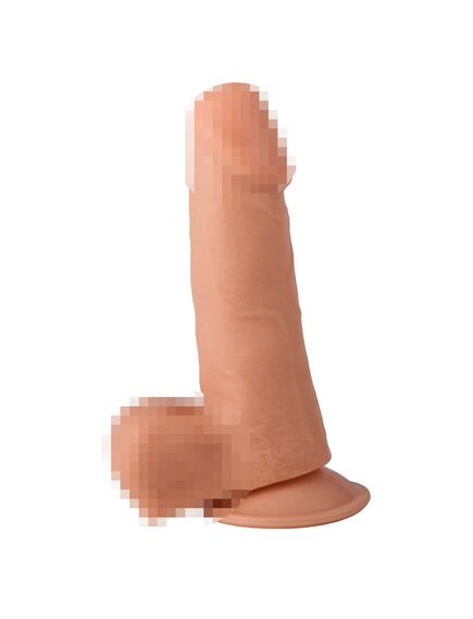 Фаллоимитатор-реалистик на присоске в ламинате , изображение 3