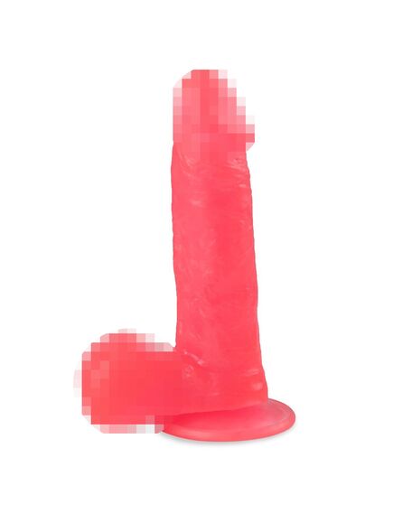 Фаллоимитатор гелевый на присоске в ламинате , изображение 3