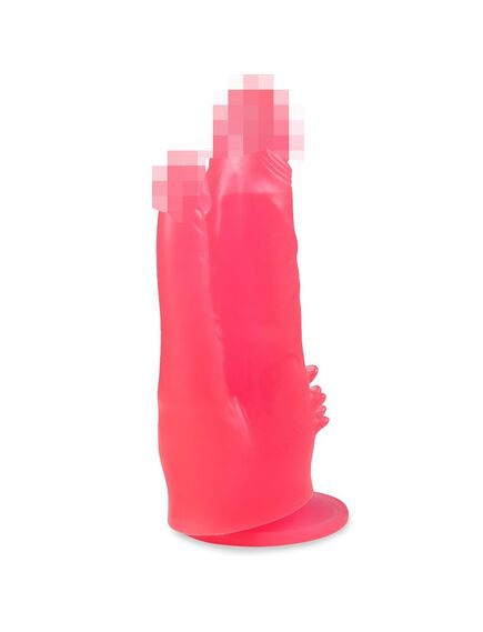 Фаллоимитатор гелевый на присоске в ламинате , изображение 2