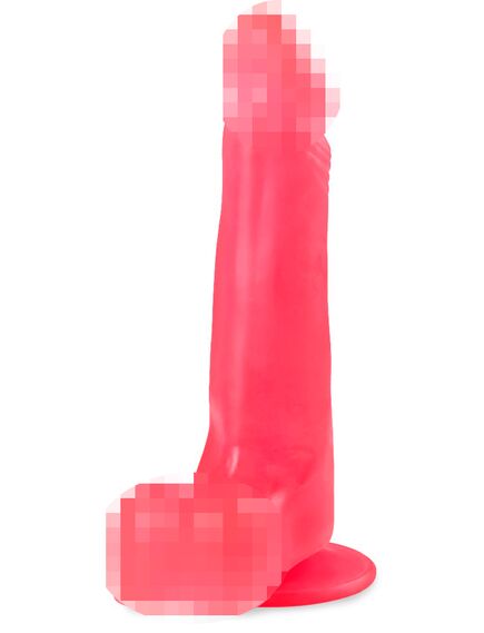 Фаллоимитатор гелевый на присоске в ламинате 