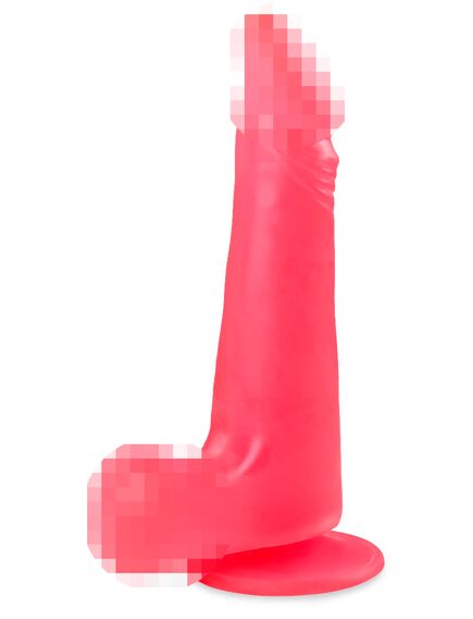 Фаллоимитатор гелевый на присоске в ламинате , изображение 2