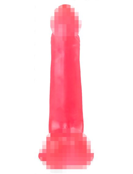 Фаллоимитатор гелевый на присоске в ламинате , изображение 5