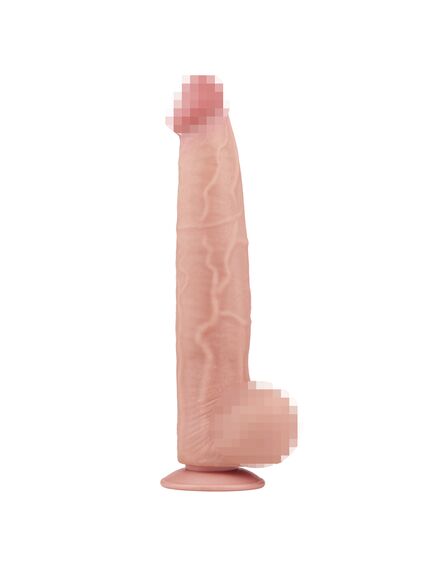 Фаллоимитатор Sliding-Skin с подвижной кожей 36 см , изображение 2