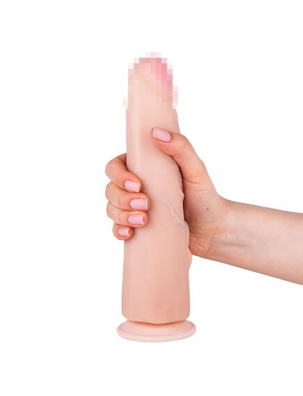 Фаллоимитатор неоскин на присоске в ламинате , изображение 3