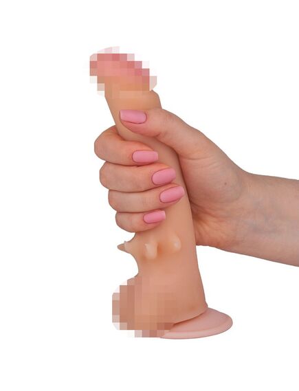 Фаллоимитатор неоскин на присоске в ламинате , изображение 2