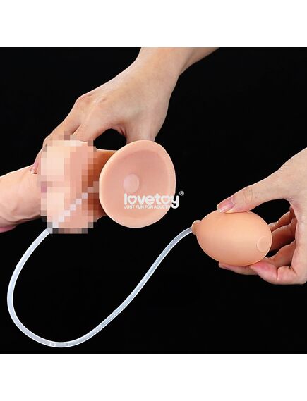 Фаллоимитатор с функцией эякуляцией 9" Soft Ejaculation , изображение 5