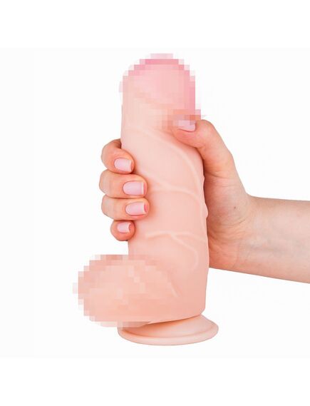 Фаллоимитатор неоскин на присоске в коробке , изображение 5