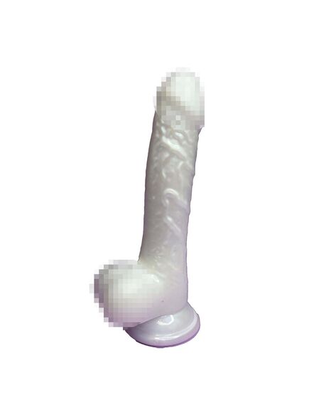 Фаллоимитатор белого цвета "Martin-S" белый , изображение 2