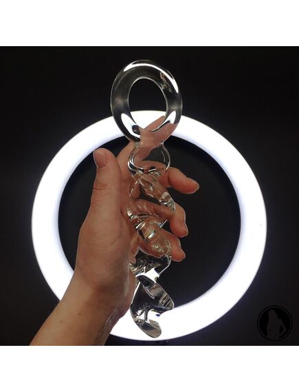 Анальный стимулятор стекло "Стержень любви" , изображение 3