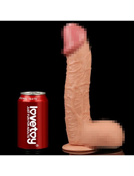 Реалистичный фаллоимитатор гигант "Legendary King Sized Realistic Dildo" 28,5 см , изображение 2