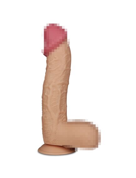 Реалистичный фаллоимитатор гигант "Legendary King Sized Realistic Dildo" 28,5 см , изображение 6