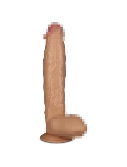 Реалистичный фаллоимитатор гигант "Legendary King Sized Realistic Dildo" 30 см , изображение 6
