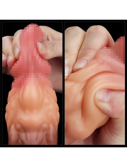 Фаллоимитатор Dual layered Platinum Silicone Plug , изображение 4