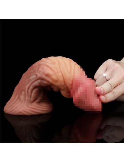 Фаллоимитатор Dual layered Platinum Silicone Plug , изображение 5