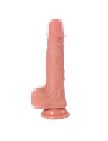 Реалистичный фаллоимитатор Dual Layer 