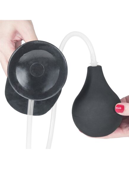 Фаллоимитатор с семяизвержением 11'' Squirt Extreme Dildo - Black , изображение 5