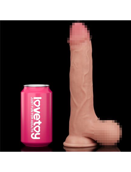 Фаллоимитатор Sliding-Skin с подвижной кожей 24,5 см , изображение 12