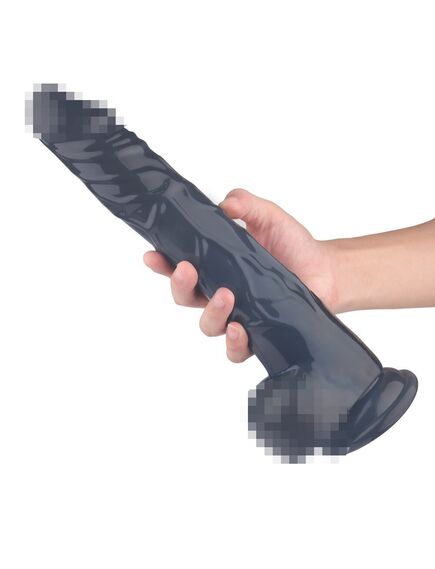 Черный реалистичный фаллоимитатор "Kingkong-XXl" 