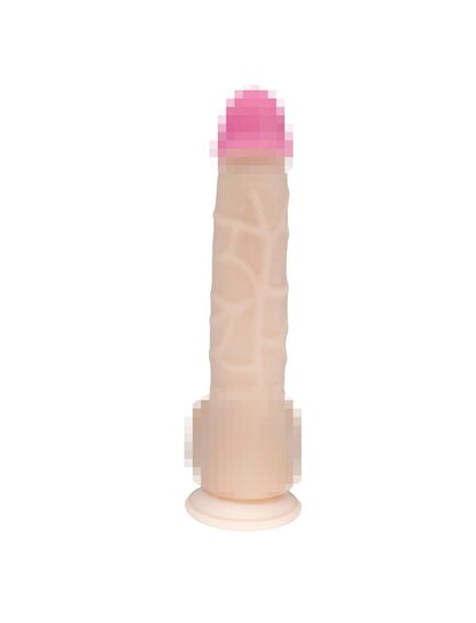 Фаллоимитатор неоскин на присоске 23см , изображение 3