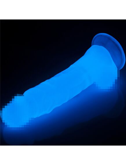 Светящийся в темноте фаллоимитатор ""Lumino Play" 21см , изображение 6