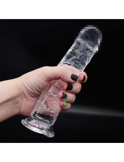 Фаллоимитатор Lester-M прозрачный , изображение 3