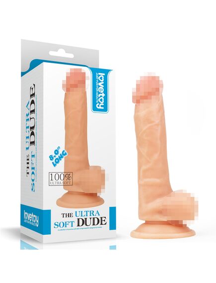 Фаллоимитатор The Ultra Soft Dude 20.3 sm , изображение 6