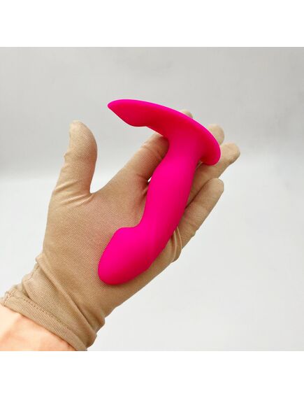 Вибромассажёр простаты с пультом Knight pink-RCT , изображение 3