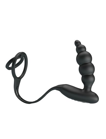 Массажер простаты с эрекционным кольцом 