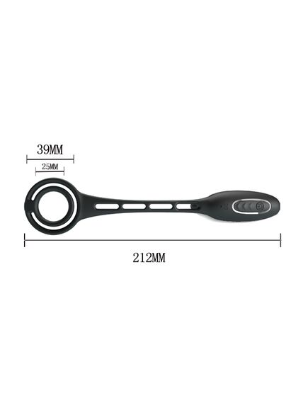 Массажер простаты с эрекционным кольцом , изображение 7