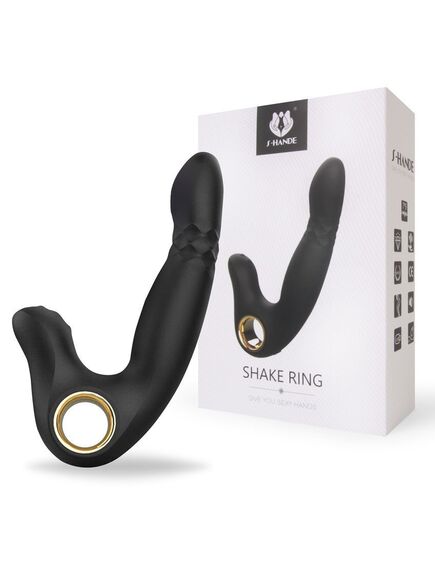 Вибромассажёр 9 режимов вибрации, 7 режимов сгибания головки "Shake ring" , изображение 2