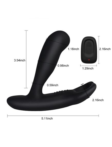 Массажер простаты с пультом Д/У Rolus , изображение 2