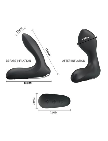 Массажер простаты с функцией подкачки "Nasreddin" , изображение 6