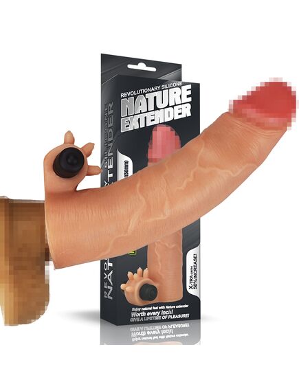 Насадка реалистичная с вибрацией +4 см , изображение 2