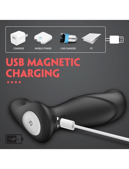 Вибромассажёр простаты Laken-RCT с пультом д\у , изображение 2