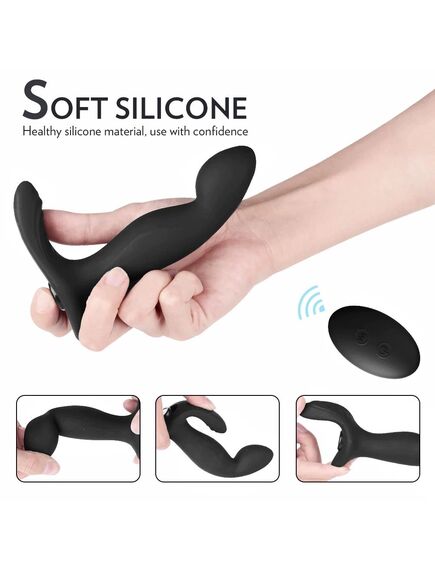 Вибромассажёр простаты Zeus-RCT с пультом д\у , изображение 2