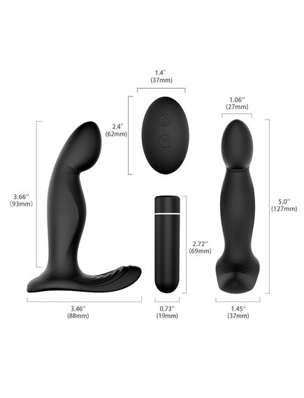 Вибромассажёр простаты Zeus-RCT с пультом д\у , изображение 4