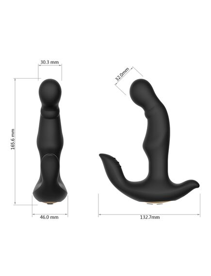 Массажер простаты с вибрацией и риммингом CHARLES , изображение 2