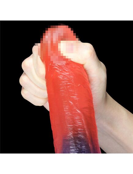 Фаллоимитатор DazzlesStuds 9 сине-розовый , изображение 7