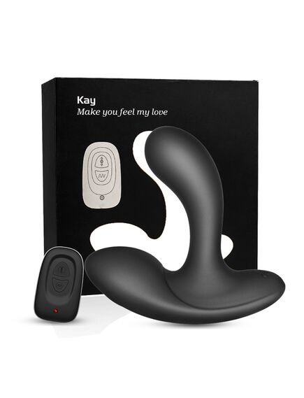 Массажер простаты с двумя вибромоторами и пультом "Levett Kay" , изображение 2