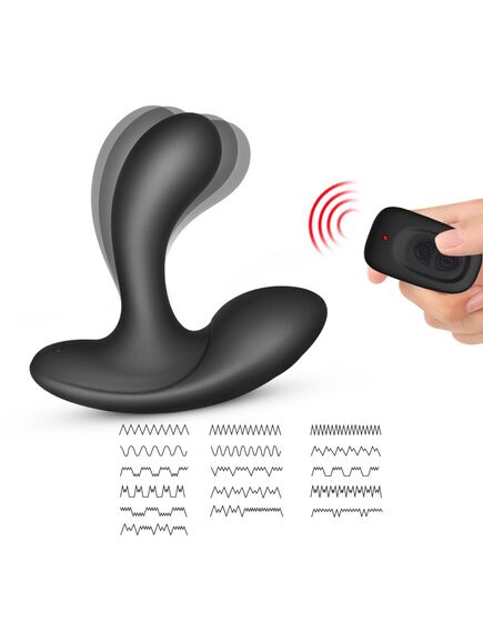 Массажер простаты с двумя вибромоторами и пультом "Levett Kay" , изображение 5