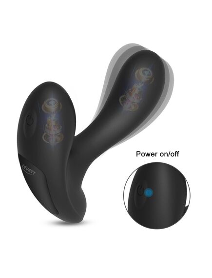 Массажер простаты с двумя вибромоторами и пультом "Levett Kay" , изображение 6