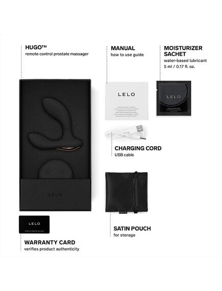 Lelo Hugo - массажер простаты с вибрацией , изображение 2