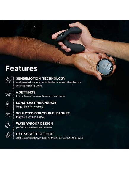 Lelo Hugo - массажер простаты с вибрацией , изображение 4