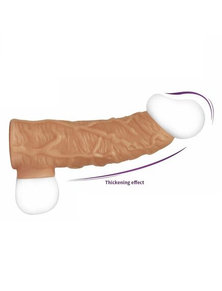 Насадка с открытой головкой Kokos Nude Sleeve 1, M , изображение 2