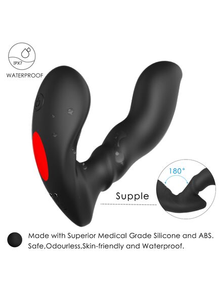 Массажер простаты с пультом Д/У "Optimus-RCT" , изображение 6