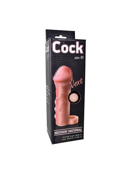 Насадка с кольцом Cock Next + 4,5 см 