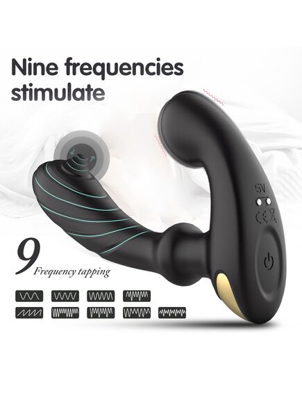 Вибромассажер простаты с эффектом пульсации "Raper RCT" , изображение 5