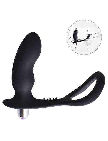 Анальный вибратор с эрекционным кольцом "Megan" , изображение 6