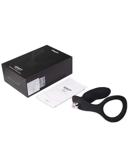 Анальный вибратор с эрекционным кольцом "Megan" , изображение 2